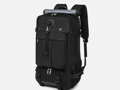 50L Travel Backpack Waterproof Carry On Laptop Hiking Camping Shoe Compartment