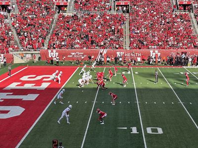 BYU Cougars at Utah Utes Football Aisle Seat 10YD Line