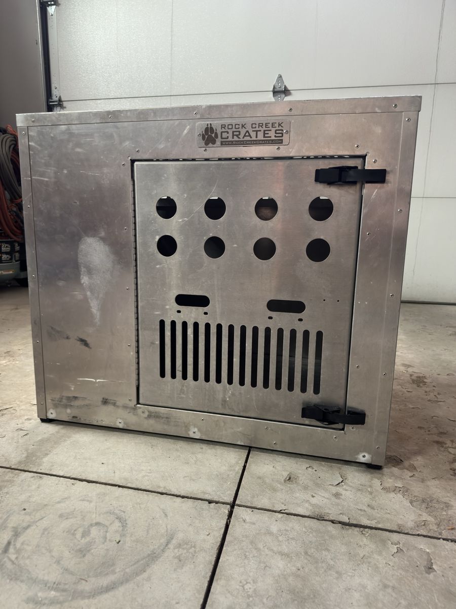 Rock Creek Aluminum Dog Crate
