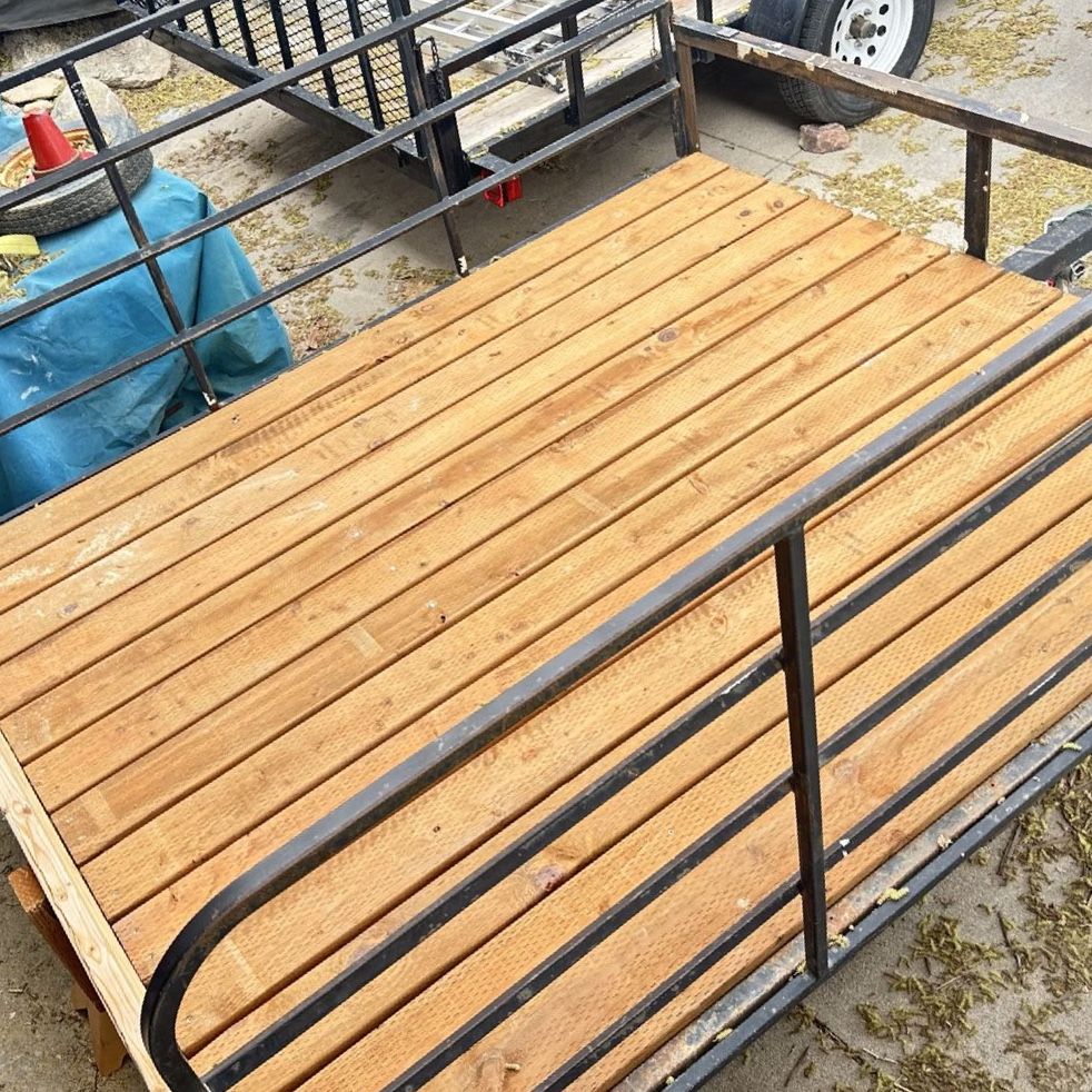 Utility/UTV Trailer 7’ x 9’ great condition sale or trade