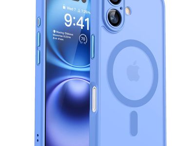 Magnetic Translucent iPhone 16 Case for 6.1-inch 2 Lens Model