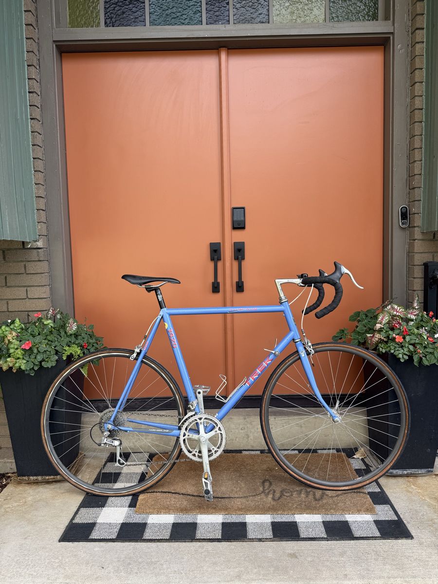 Vintage Trek 1420 Aluminum Road Bike - Blue, Drop Bars, Used