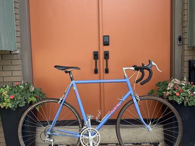 Vintage Trek 1420 Aluminum Road Bike - Blue, Drop Bars, Used