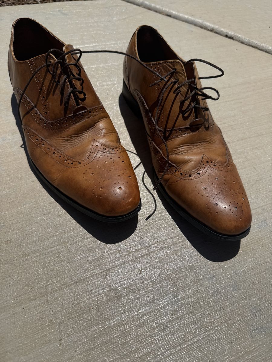 Men’s Wingtip Shoes -Leather - Express