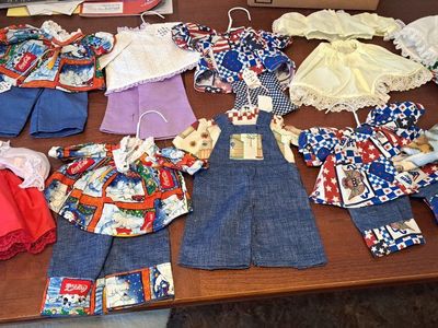 Homemade clothes for American Girl Dolls