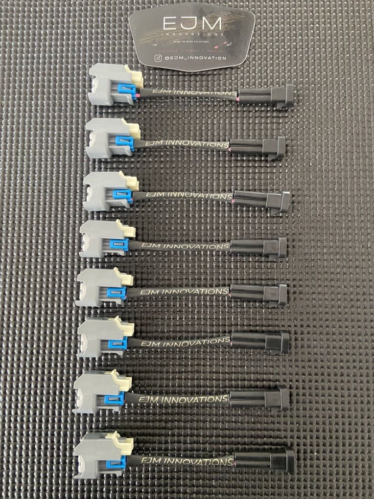 Multec 2 TO EV6 Wired Injector Adapters