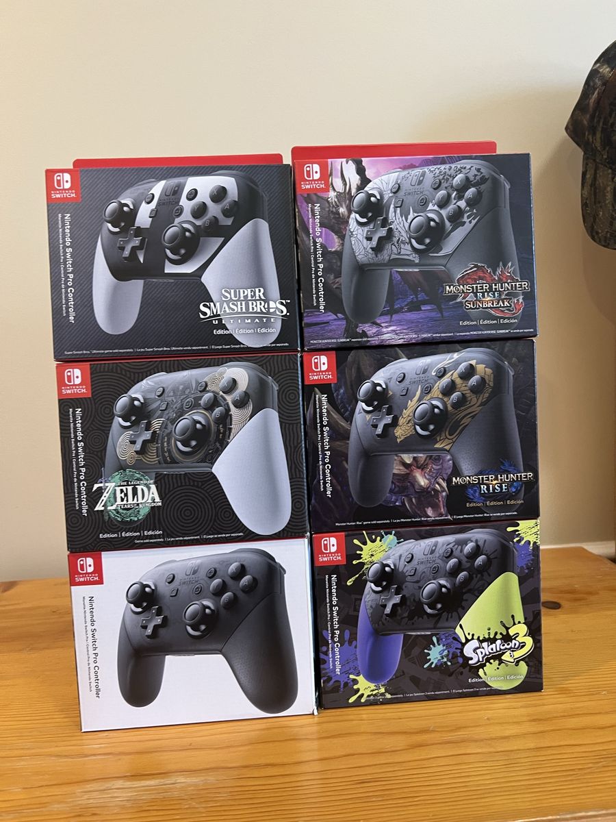 Nintendo Switch Pro Controller (Many Options Available, Read Description)