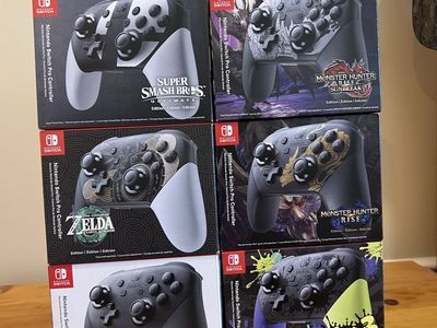 Nintendo Switch Pro Controller (Many Options Available, Read Description)