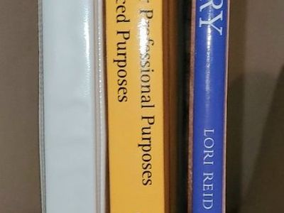 Palm Reading - Palmistry Book Lot of 3: Saint-Germain, Lori Reid & Integral Palmistry Binder.