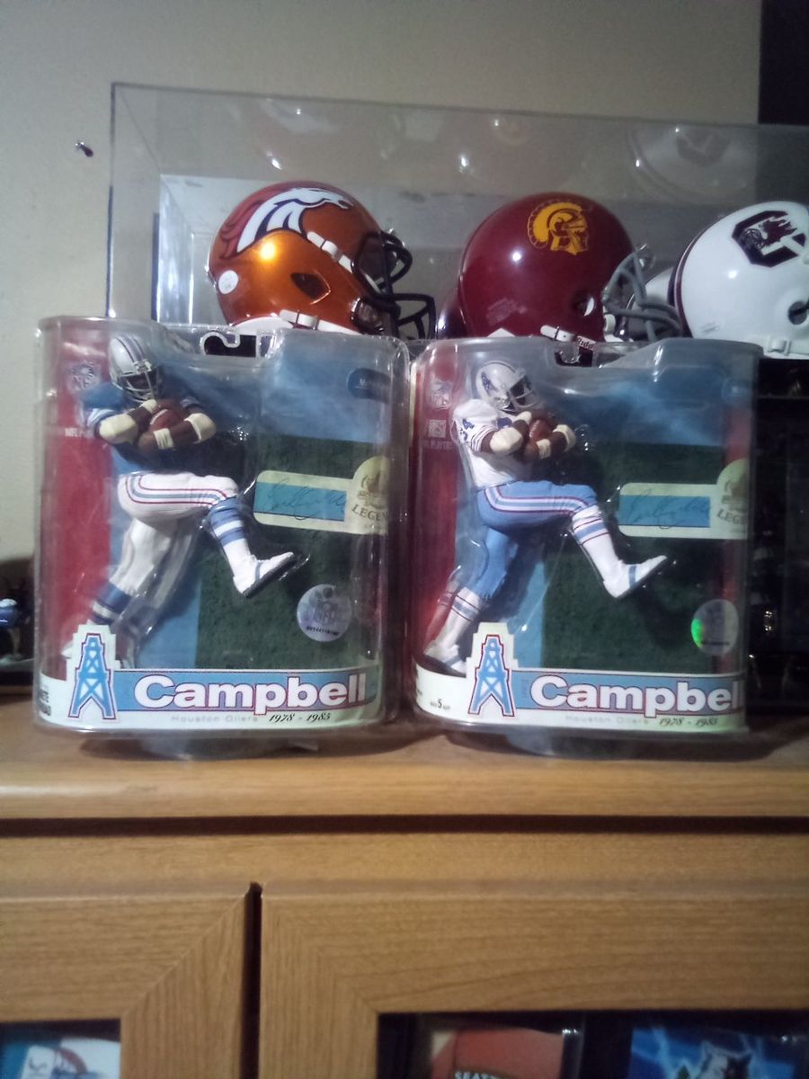 McFarlane Toys Earl Campbell Houston Oilers NFL Legends Series 5 Action Figure Set