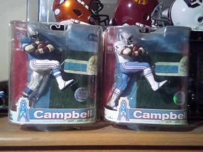 McFarlane Toys Earl Campbell Houston Oilers NFL Legends Series 5 Action Figure Set