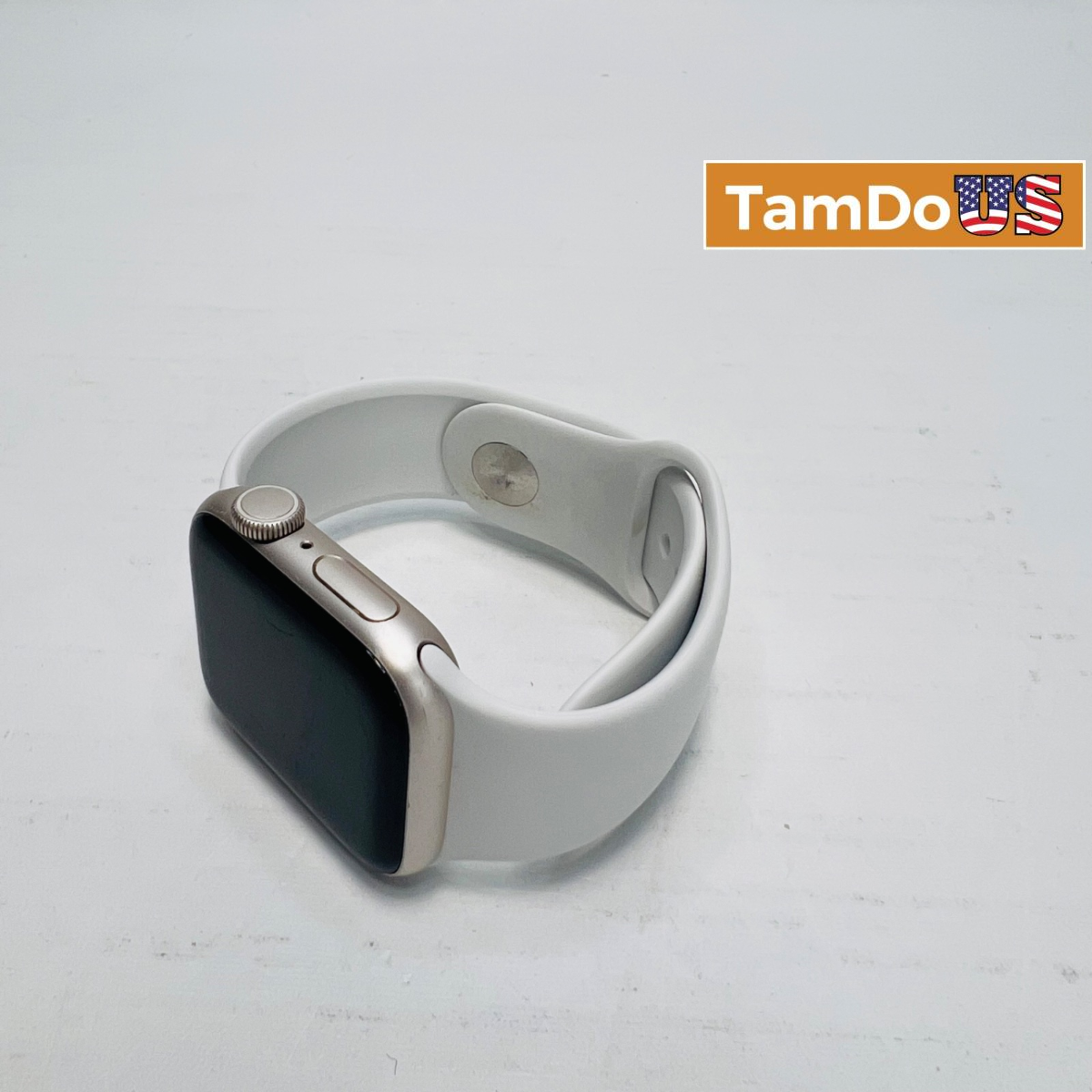 Apple Watch SE (3rd Gen, Cellular) 40mm Starlight AL Case Sport Band S/M