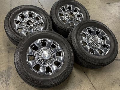 2025 f350 king ranch OEM 20in wheels/ 275/65/20 tires