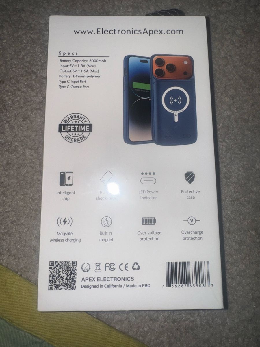 iPhone 16 pro max battery case  apex pro