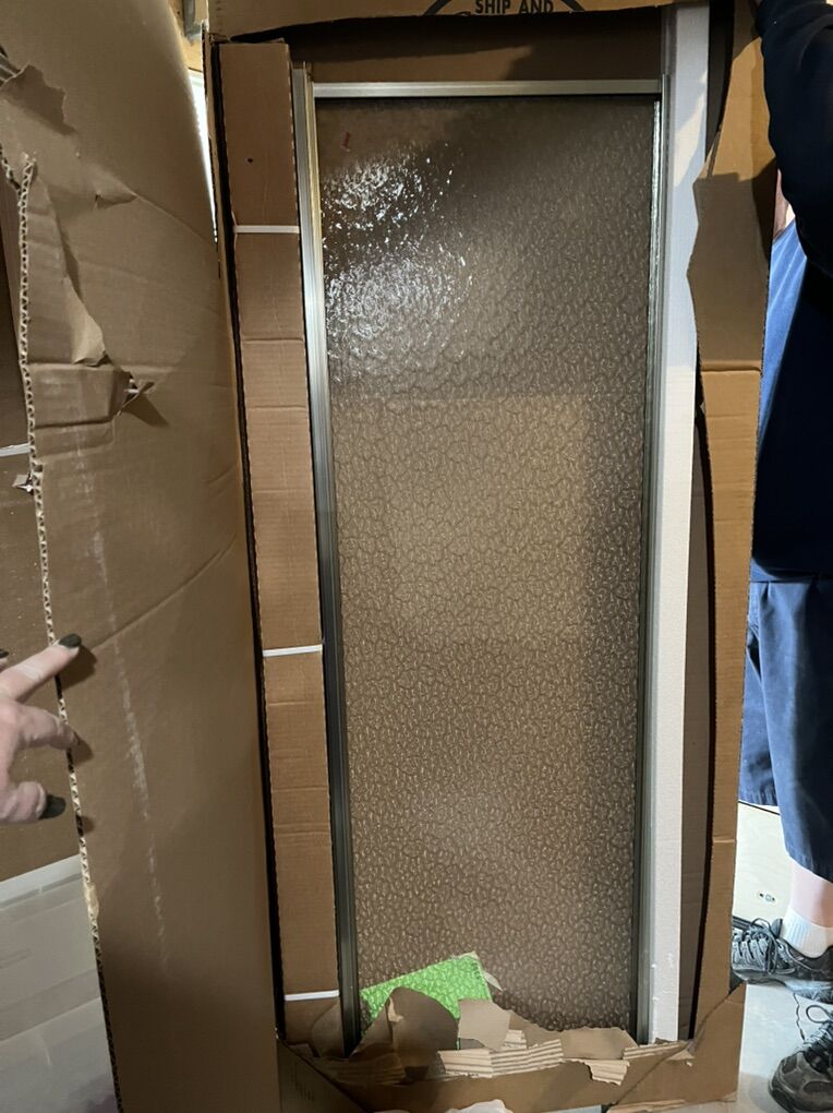 Shower Door Framed Hinged Single