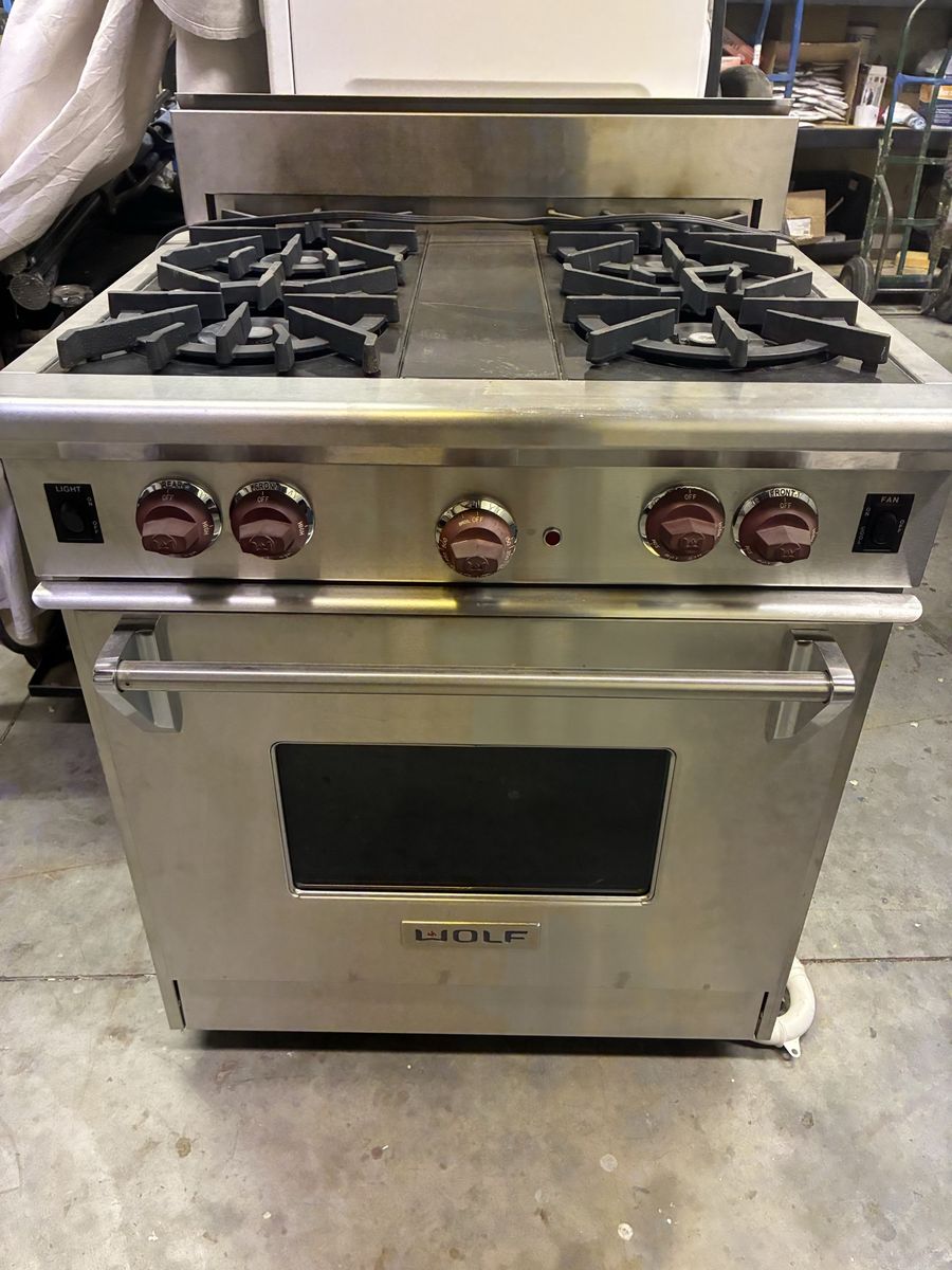 Wolf Range & Vent Hood