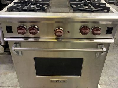 Wolf Range & Vent Hood