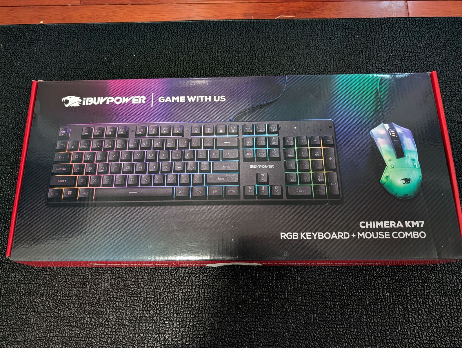 New iBuyPower Chimera KM7 RGB Keyboard & Mouse Combo