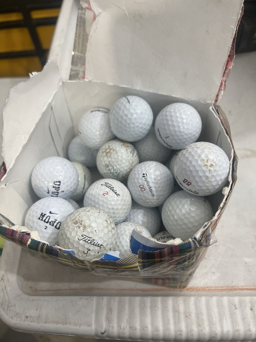 Assorted Used Golf Balls - Titleist, TaylorMade, Nike