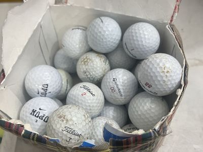 Assorted Used Golf Balls - Titleist, TaylorMade, Nike
