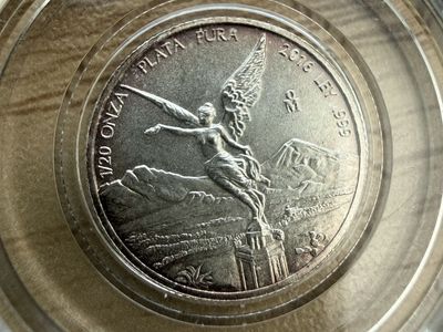 2016 Mexican Libertad 1/20 silver .999