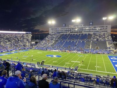 2 BYU Football Tickets vs Utah Tech Sec 132 Row 6 (seat backs included) Sat. Sept 5th