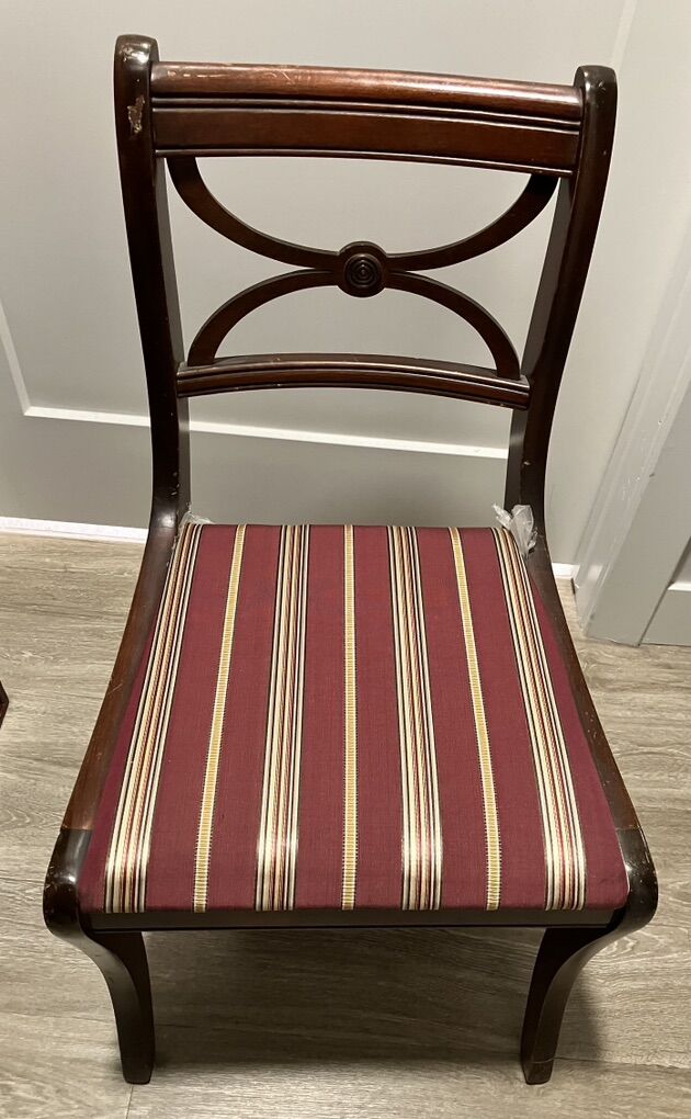 Vintage Dining Chair Mahogany