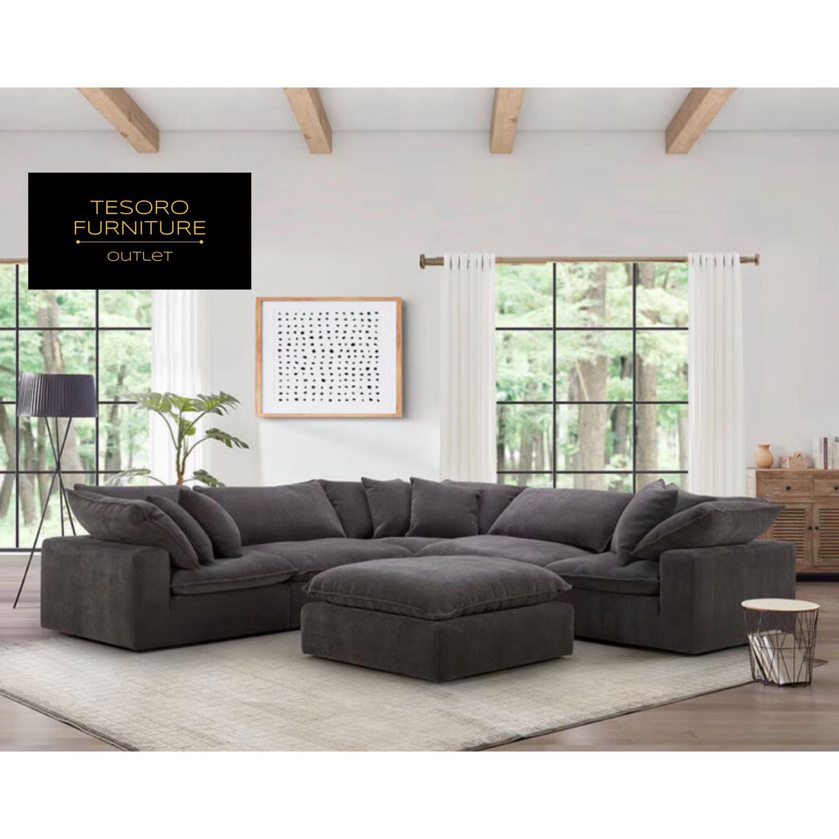 AYDEN & IVY SEREEN MODULAR SECTIONAL WE OFFER DELIVERY