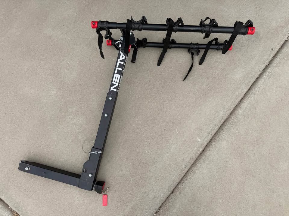 Allen Sports Deluxe Locking Quick Release 5-Bike Carrier for 2 in. Hitch