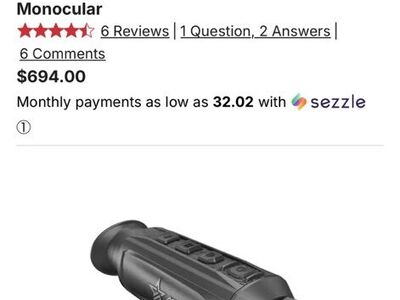 Agm Thermal Monocular