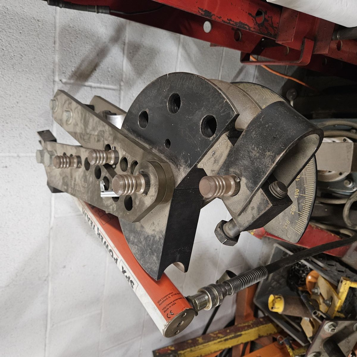 JD square tubing bender