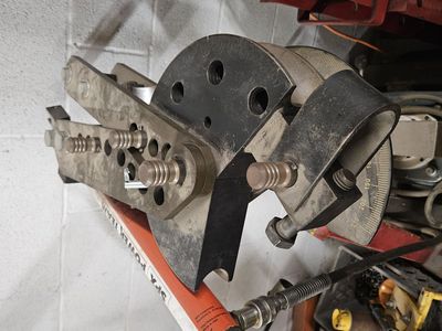 JD square tubing bender