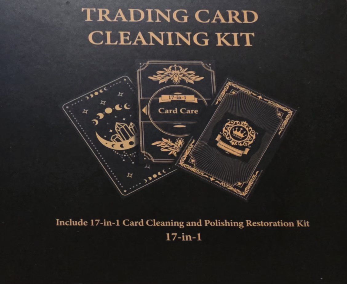 Trading Card Cleaning and Polishing kit