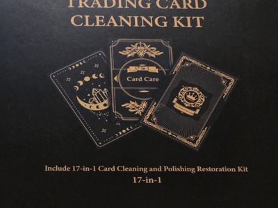 Trading Card Cleaning and Polishing kit