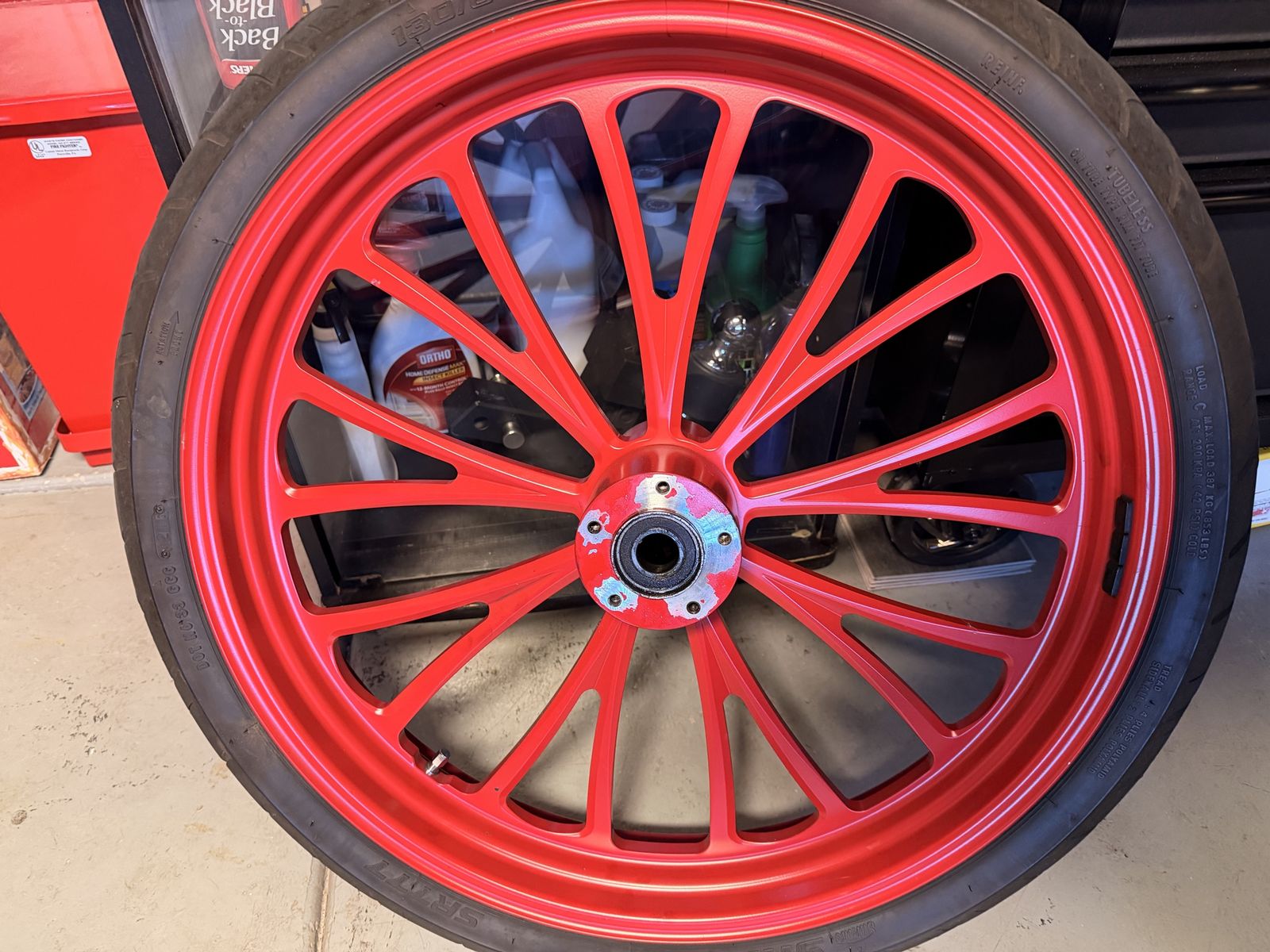23” Motorcycle wheel