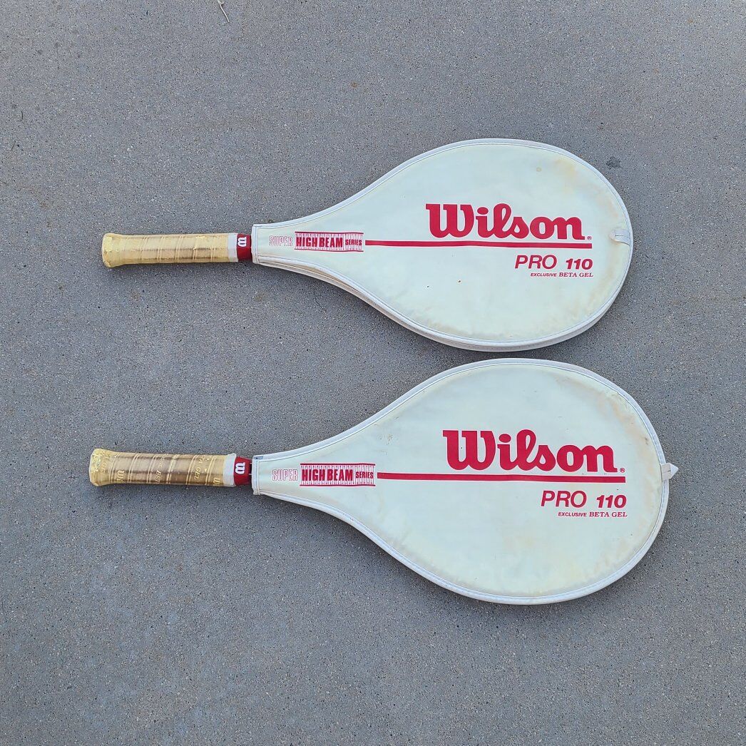 2 Wilson Rackets