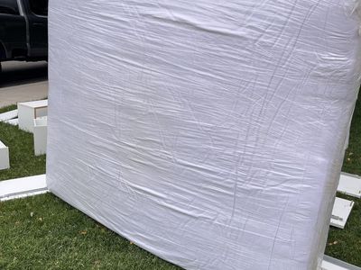 QUEEN sized mattress - Wrapped for Protection