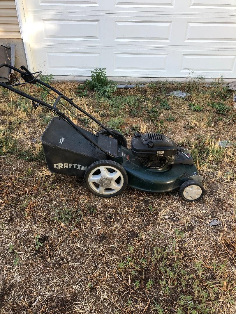 Craftsman Self-Propelled Lawnmower 6.5 HP Eager-1 with Grass Bag