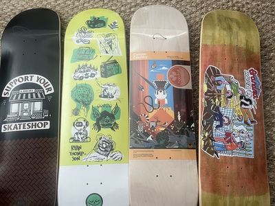 Skateboard decks