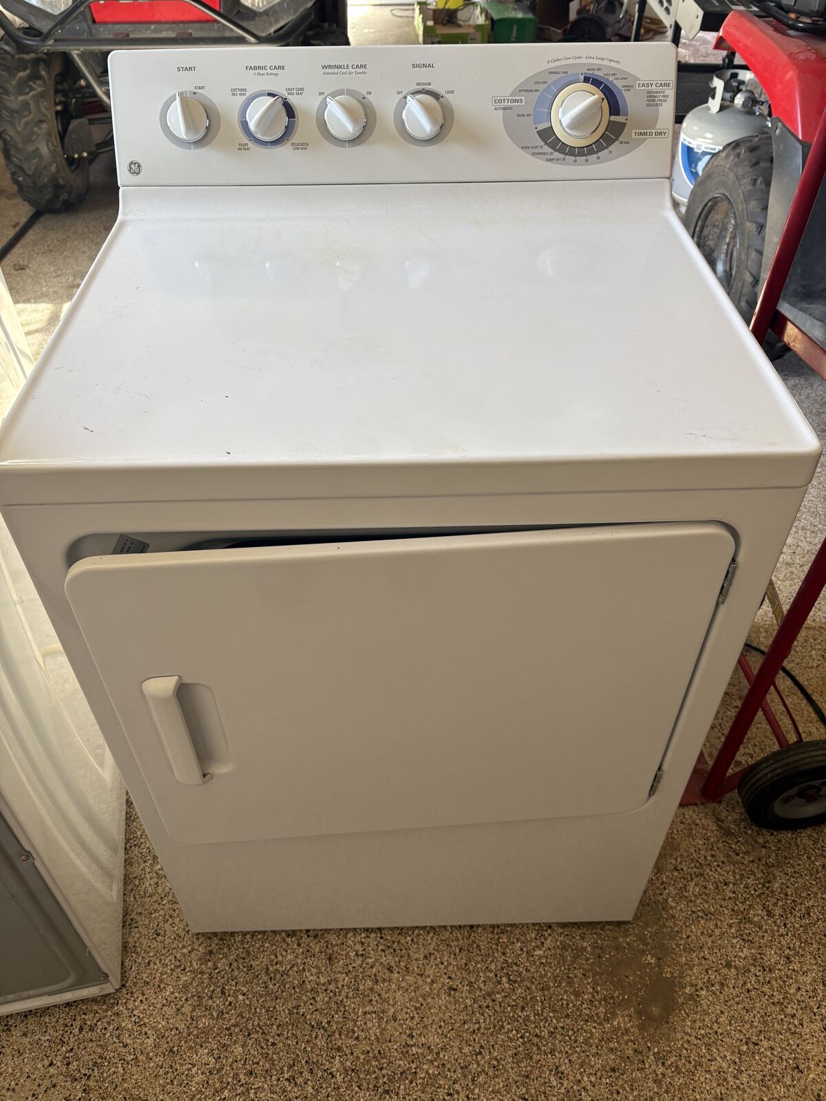 GE DRYER & WHIRLPOOL WASHER