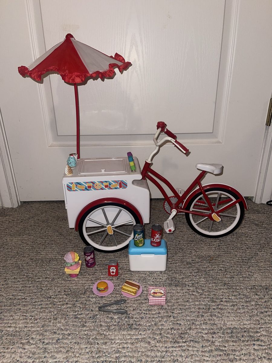 My Life As Hot Dog Cart for 18 Inch Dolls