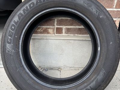 Set of 4 Yokohama Geolander X- CV 265/60/20