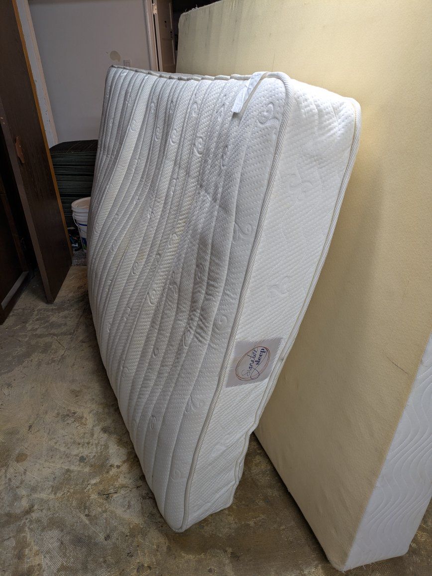 Dorel Home Furnishings Mattress - Used, Standard Size, White