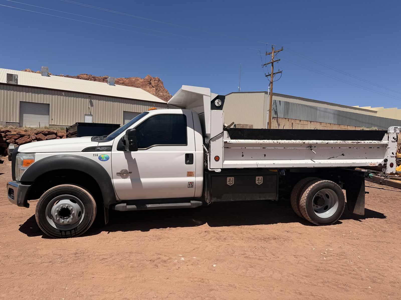 2015 Ford F-550 Dump Truck
