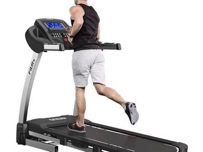 FitRx Crossrun Folding Treadmill – 300lb, 5” LED