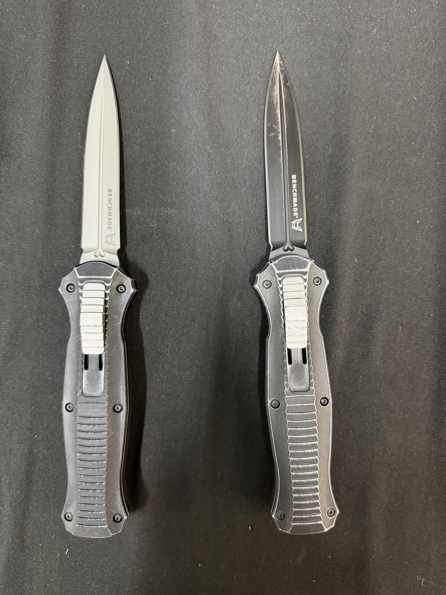 Benchmade Infidel 3300/3310 OTF Dagger Blade Automatic Knives - Pair, UsedGood Condition