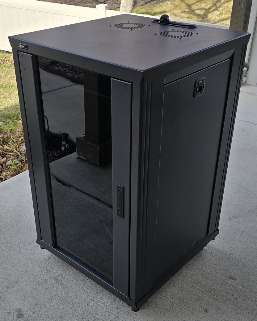 18 U space Server/AV rack case by Middle Atlantic