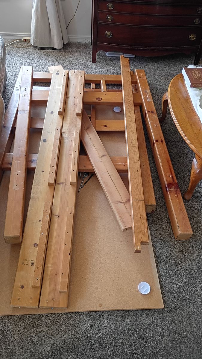 Wooden Loft. Needs repair.