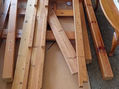 Wooden Loft. Needs repair.
