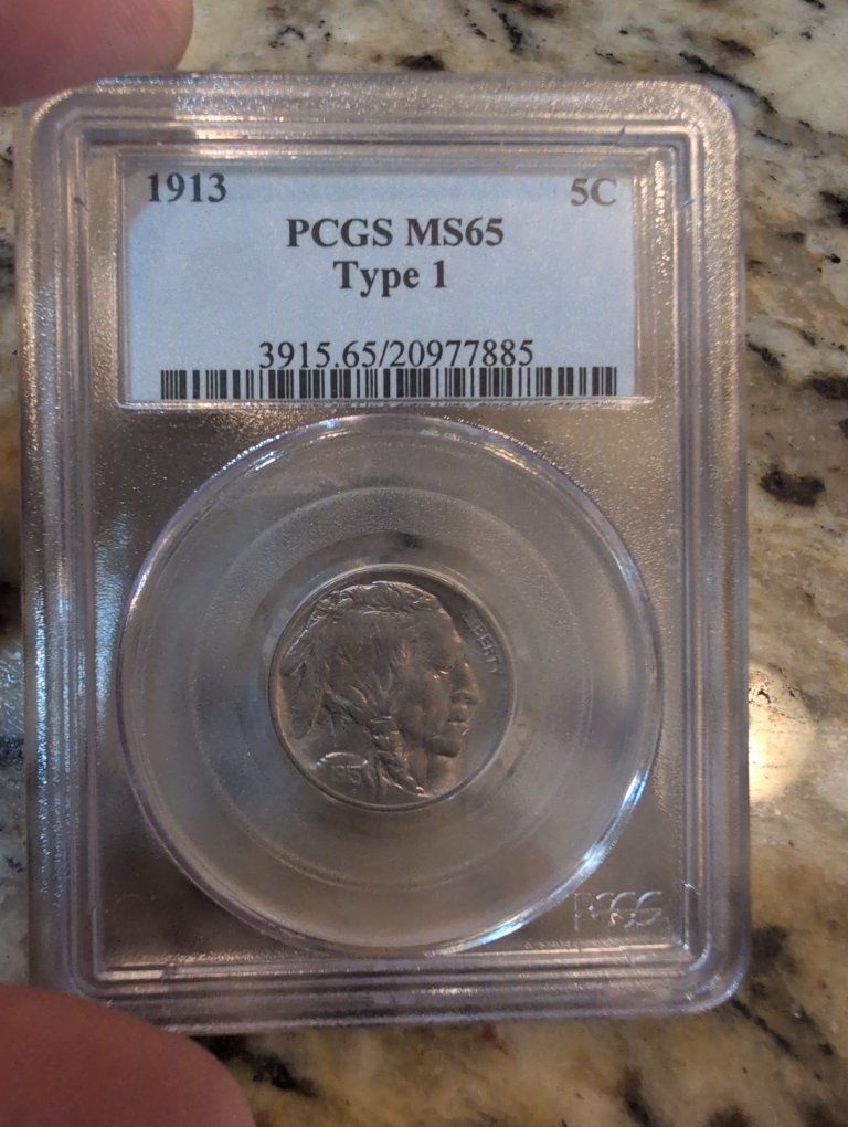 1913 Type 1 Buffalo Nickel